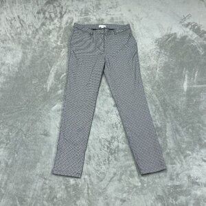 Calvin Klein Womens Size 8 Black & White Slim Fit Pants a0258